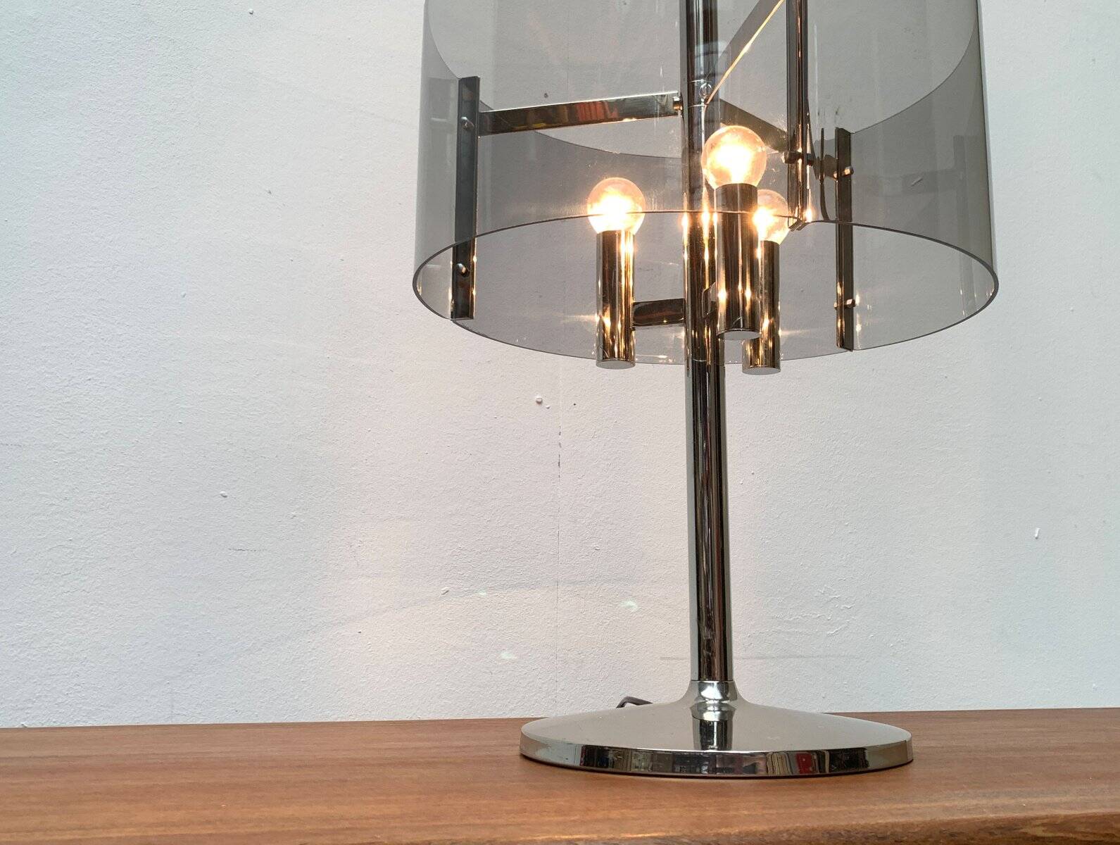 Lampes de table Space Age du milieu du siècle, années 1970, lot de 2