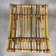 1970s rattan stool from the south of France
