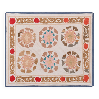 Tapis noué à la main, tapis turc vintage 102x121 cm