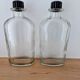 2 antique Art Deco Cadoricin pharmacy bottles 1L