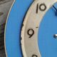 Wall clock 50s