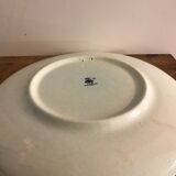 Blue dish in earthenware Delft Holland