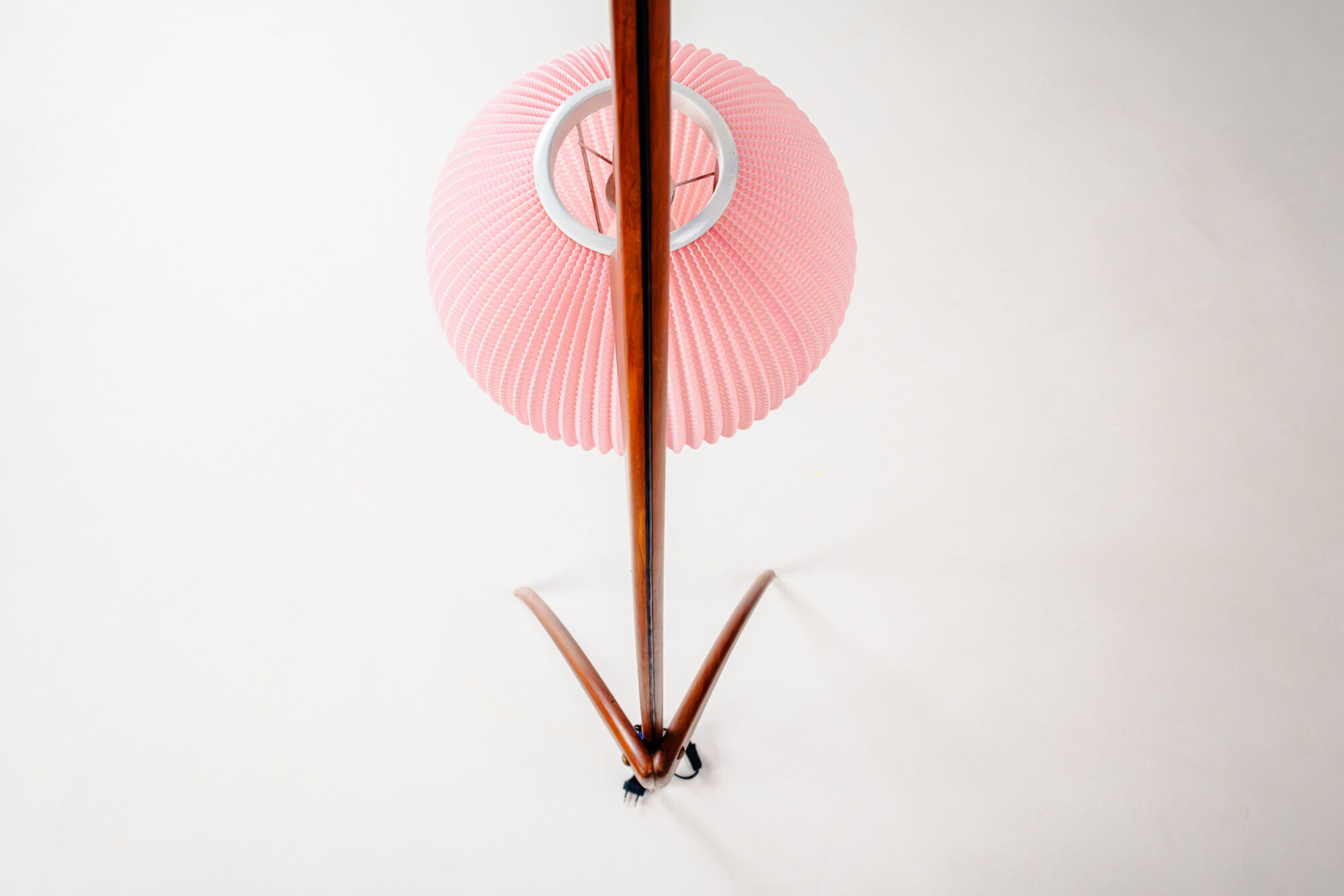 Floor lamp Praying Mantis by Rispal, France, 1950s