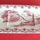 Long serving dish tulipe sarreguemines 22.5 cm x 9 cm