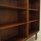 Bibliothèque en palissandre, design danois, années 1970, production: hundevad