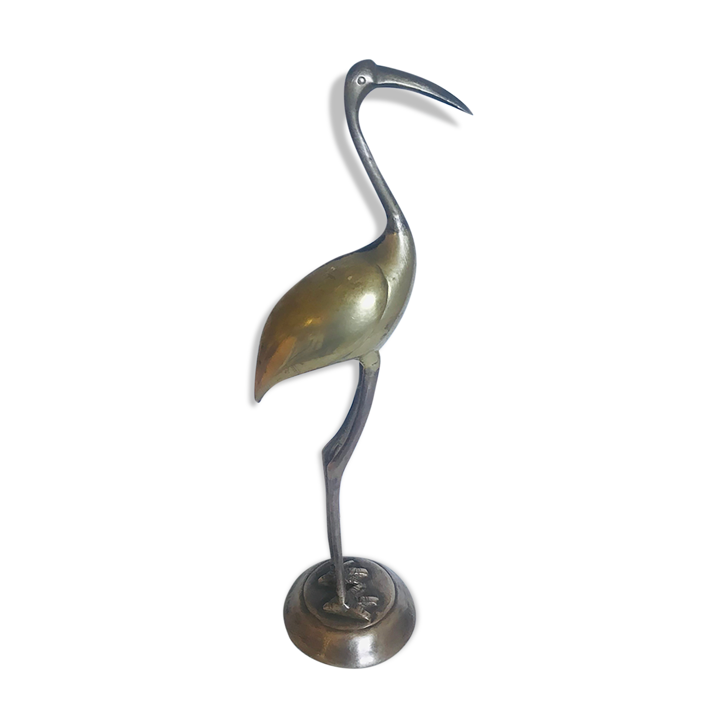 Brass bird 30cm