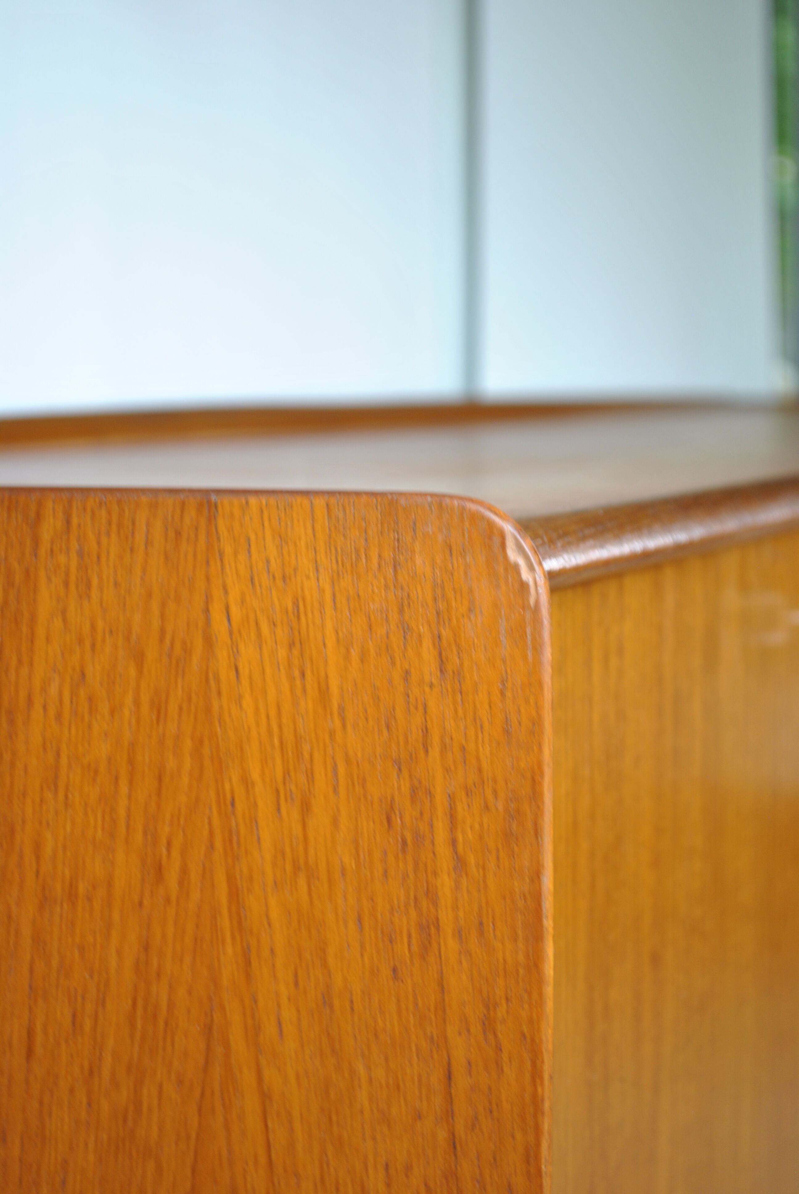 Scandinavian teak row 1970