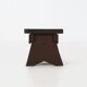 Rustic Wooden Stool with Exceptional Patina, Belgium 1880s