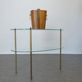 Teak champagne bucket