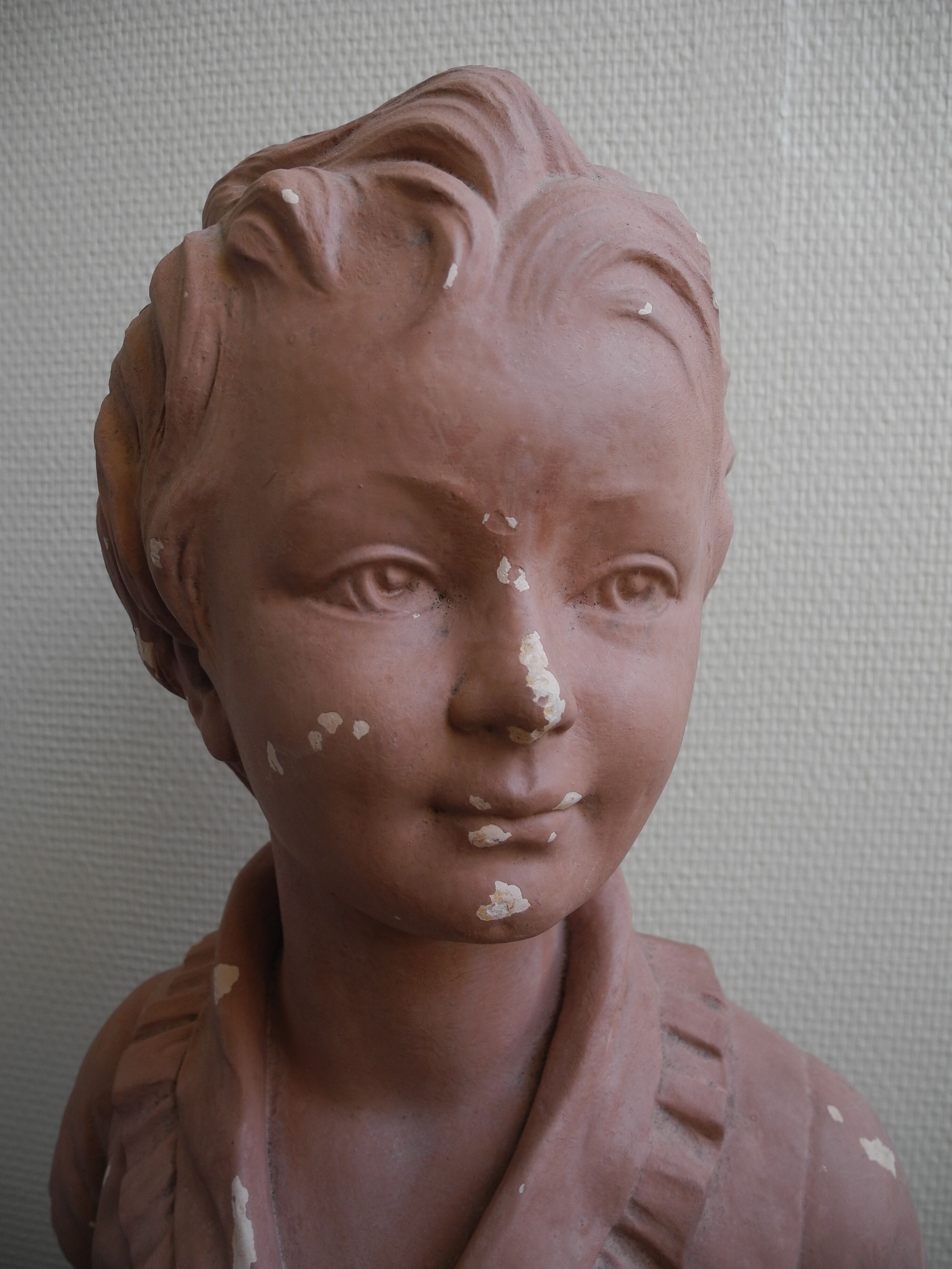 Buste plâtre