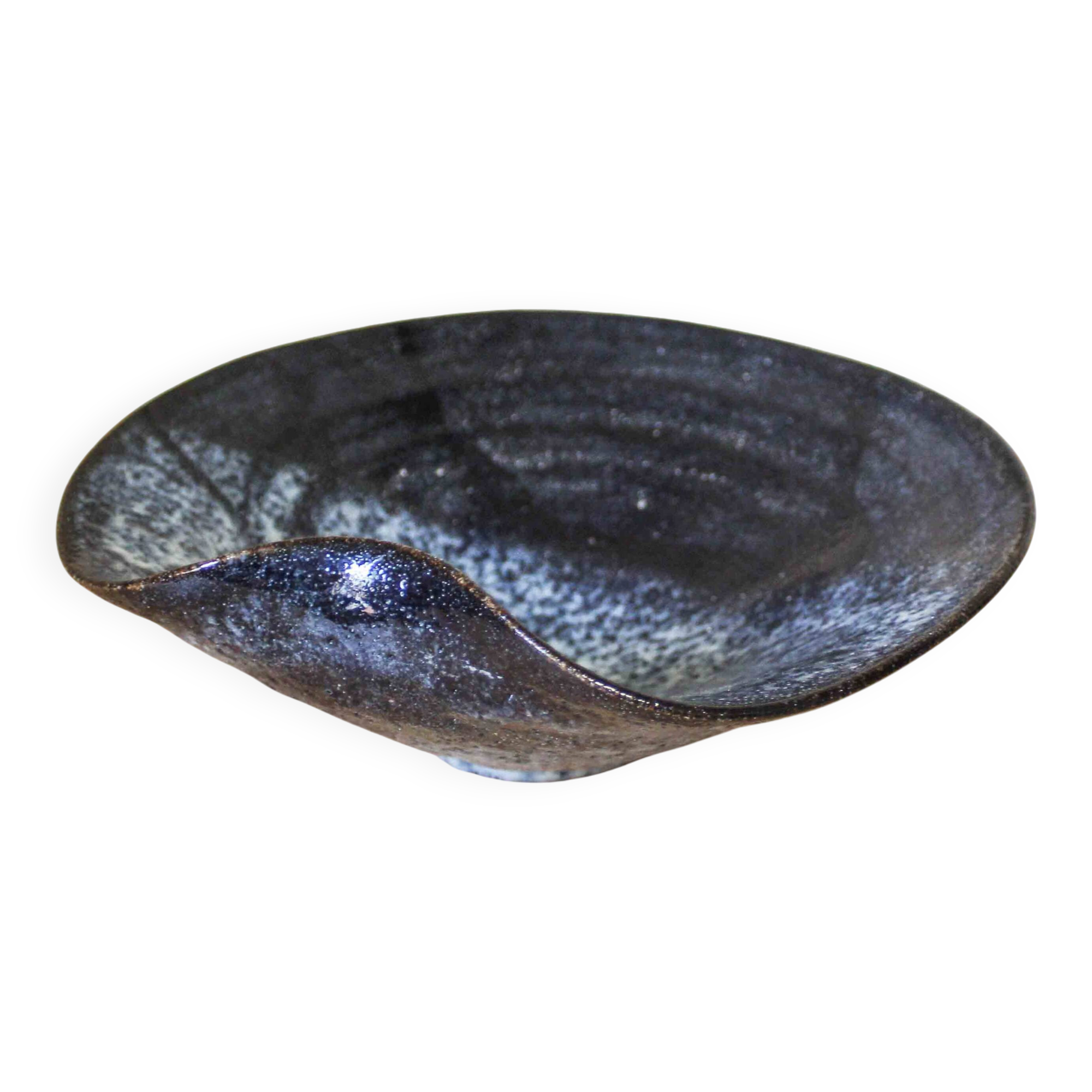 Glazed stoneware bowl