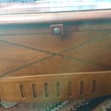 Coffee table with integrated chessboard
