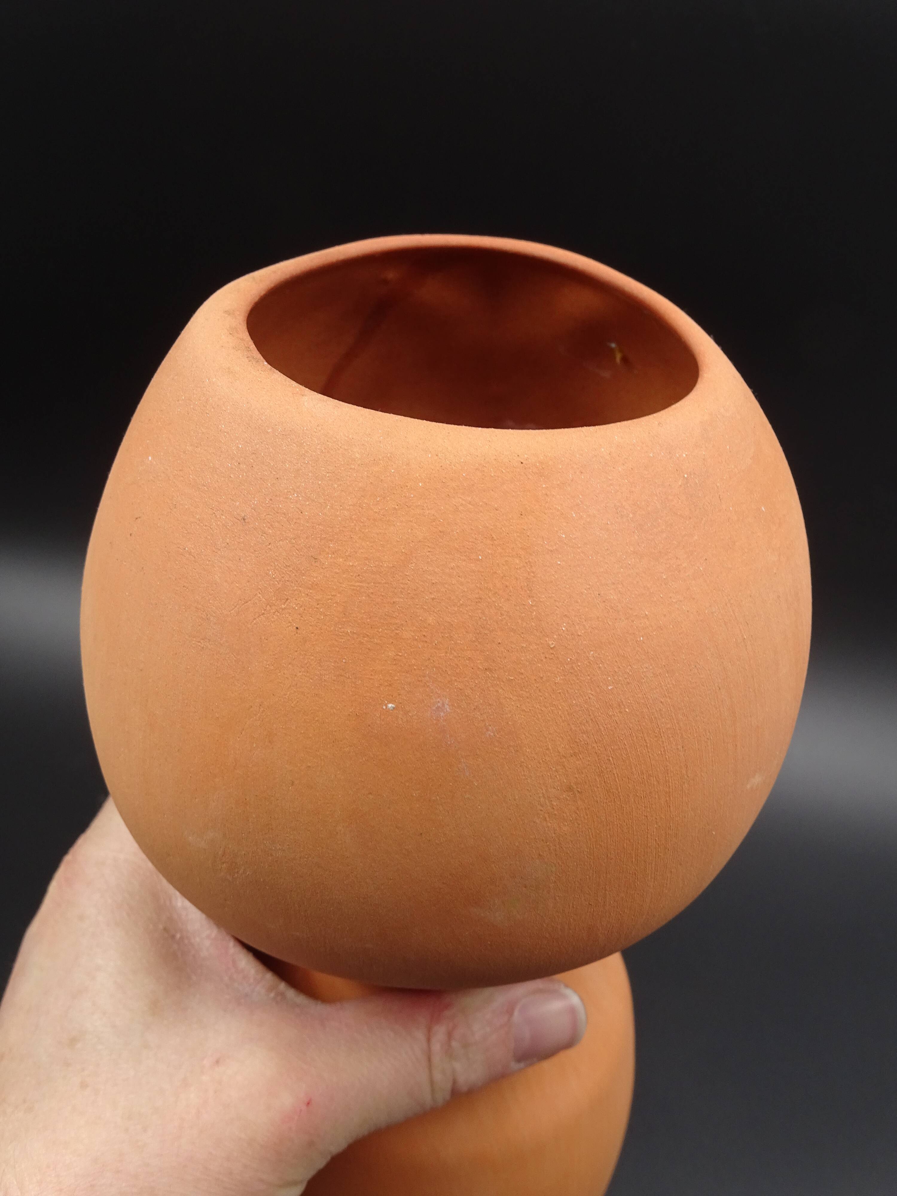 Vase in the shape of a baby's head - poupon