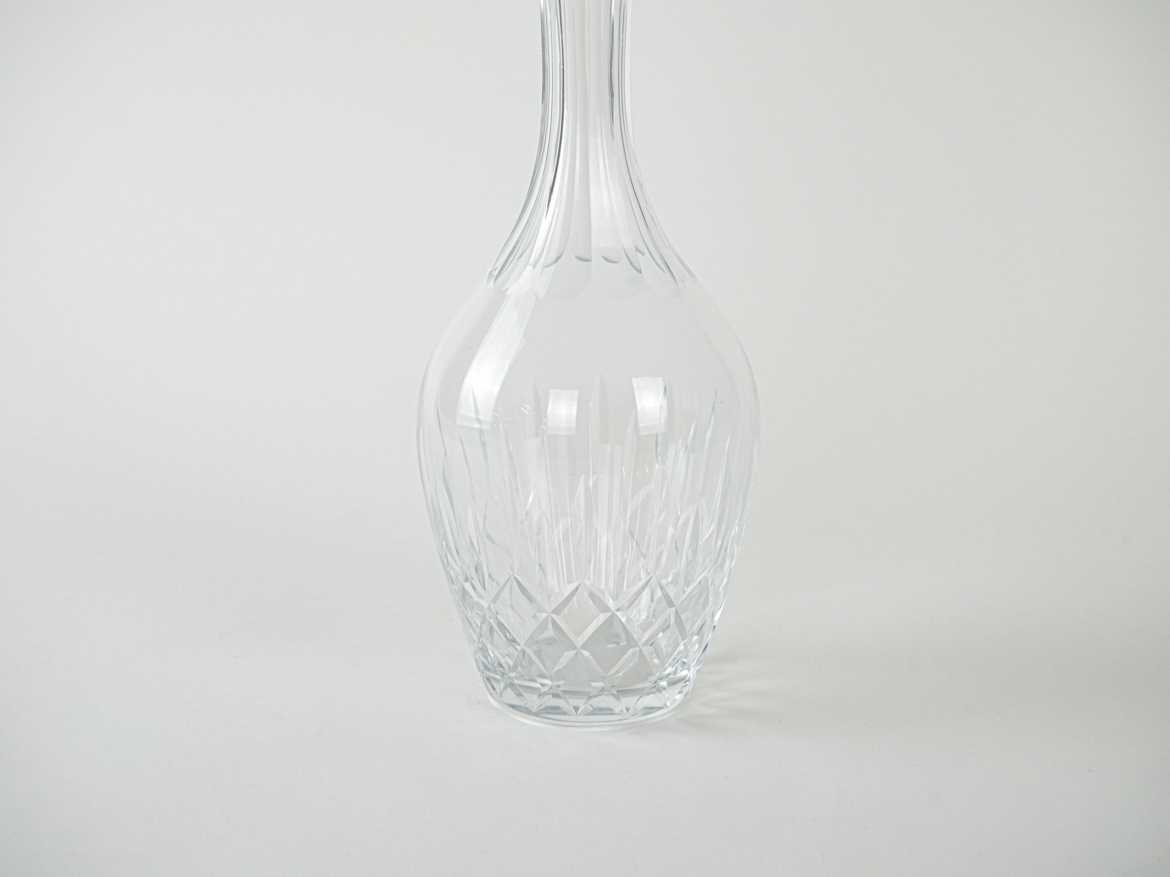 Crystal carafe, Italian design, 1970s, production: Italy