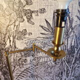 Vintage e-reader floor lamp