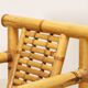 Paire de fauteuils en bambou, coussins Pierre Frey, travail français, vers 1960-70