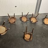 Set of 5 bistro chairs + 1 stool