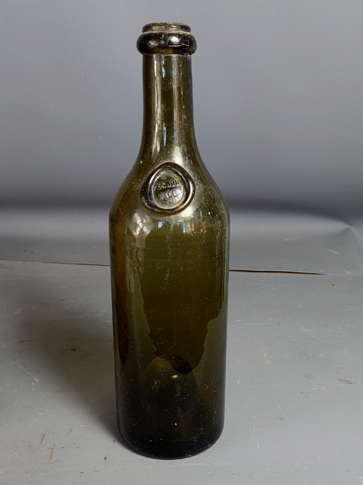Ancienne bouteille absinthe ou pastis Pernod fils Vintage SB