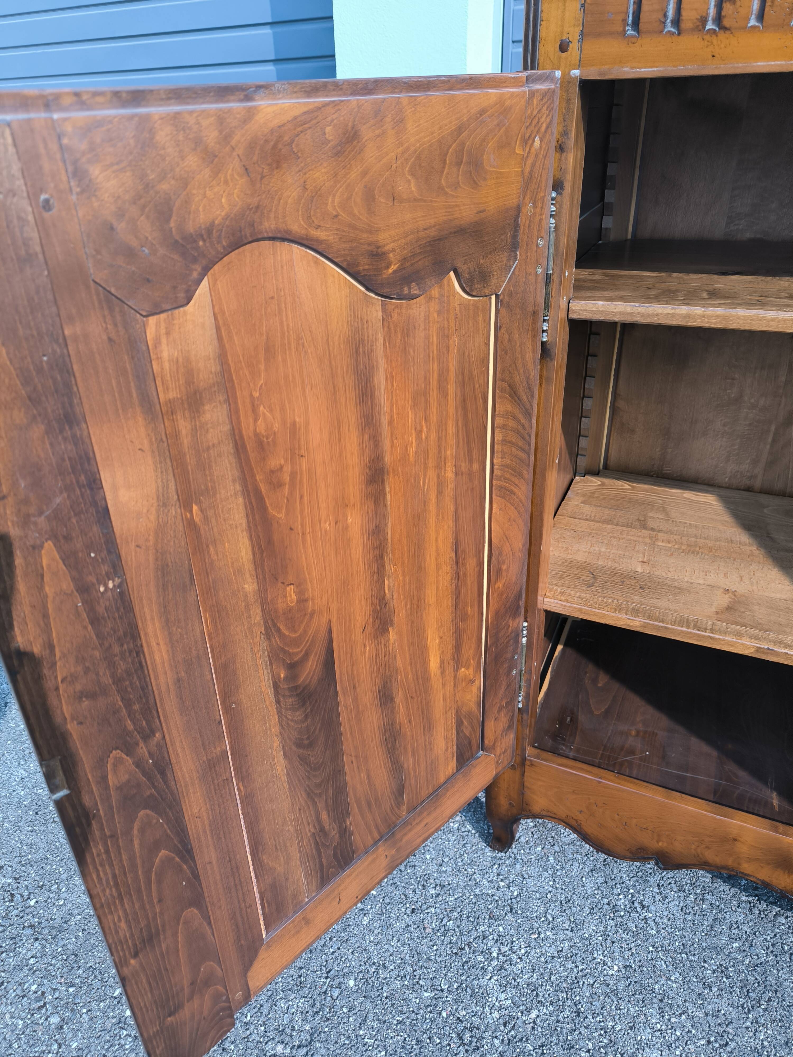 Louis XV style tall buffet