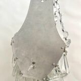 Wall lamp glass, brass, 50s