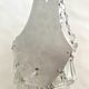 Applique verre, laiton, années 50