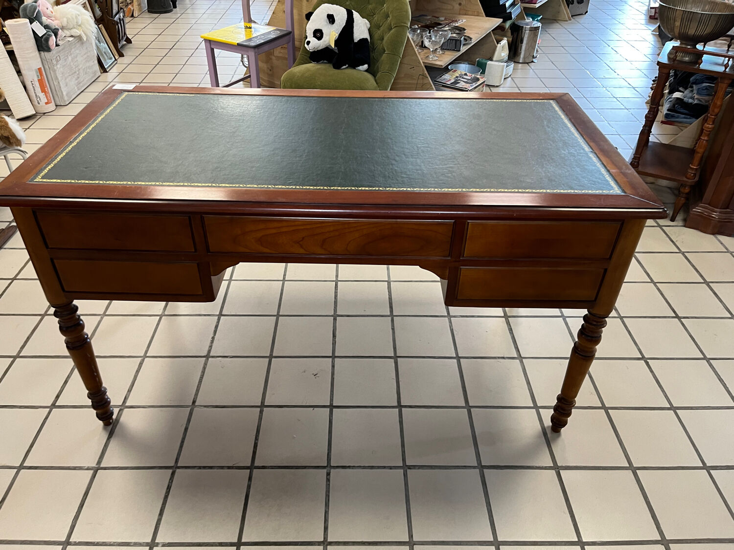 Louis Philippe style desk in cherry wood