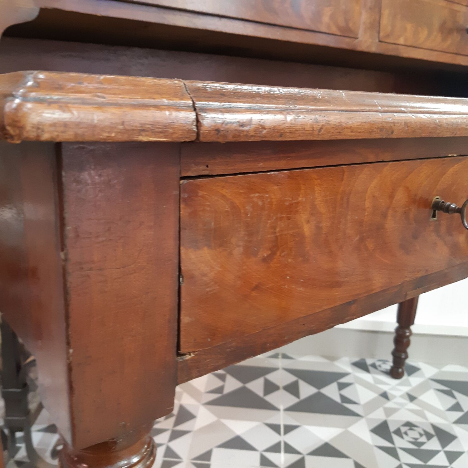 Louis Philippe mahogany desk