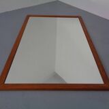 Large Danish No 368 Mirror in Teak by Aksel Kjersgaard, 1960s