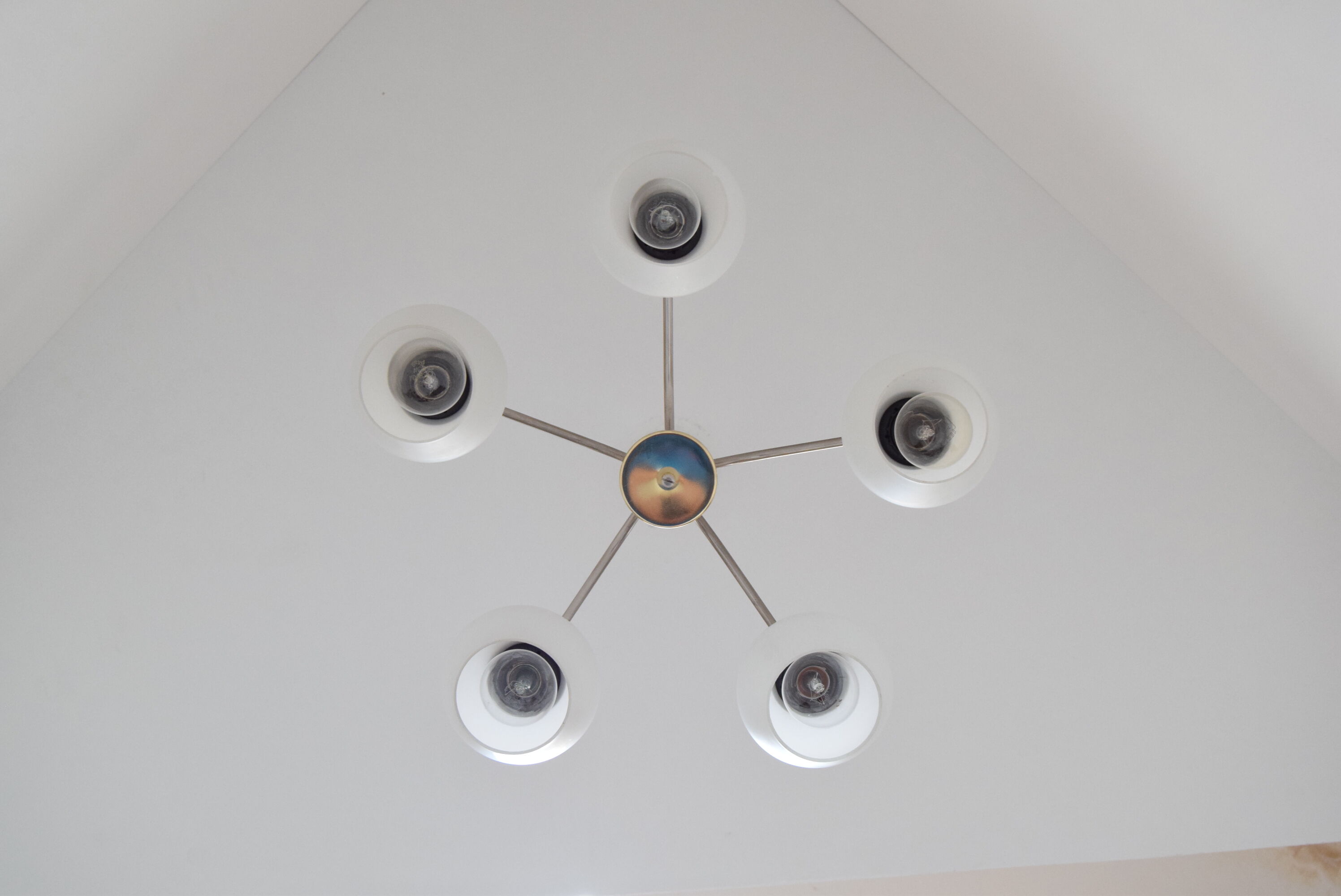 Mid-century Chandelier by Kamenicky Senov 1970's.