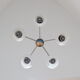 Mid-century Chandelier by Kamenicky Senov 1970's.