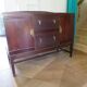 Ancien-Enfilade-Buffet-Vaisselier–2 portes latérales et 2 tiroirs-Années 50