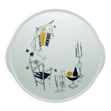 Salins Caprice cake plate