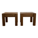 Elm bedside tables Maison Regain