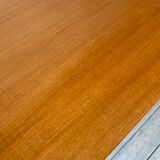 Vintage rectangular teak dining table