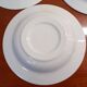 Set of 4 deep plates, Gien earthenware.