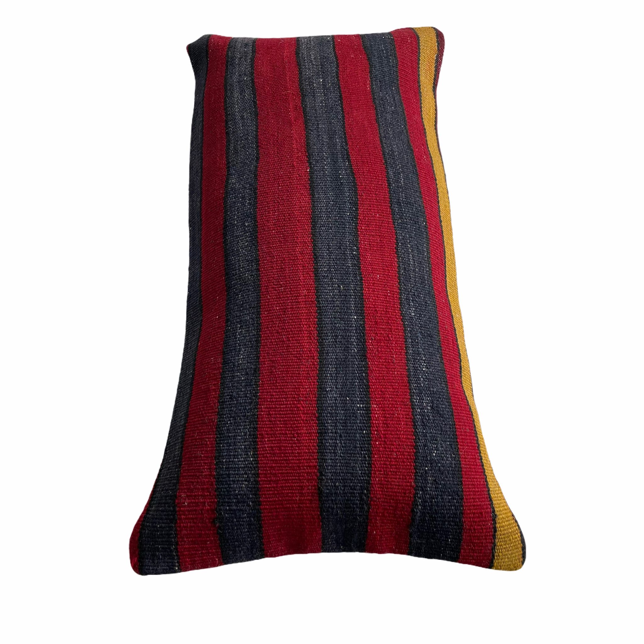 Vintage turkish kilim cushion cover 30 x 60 cm