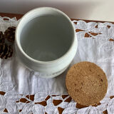 “Coffee” porcelain pot with cork stopper