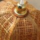 Rattan flower suspension