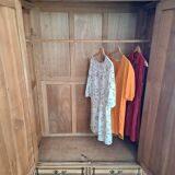 Large art deco wardrobe, antique wardrobe