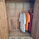 Large art deco wardrobe, antique wardrobe