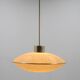 1970s German Space Age UFO Pendant Lamp in Textured Resin