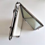 Triptych barber mirrors circa the 1930s 60x25cm
