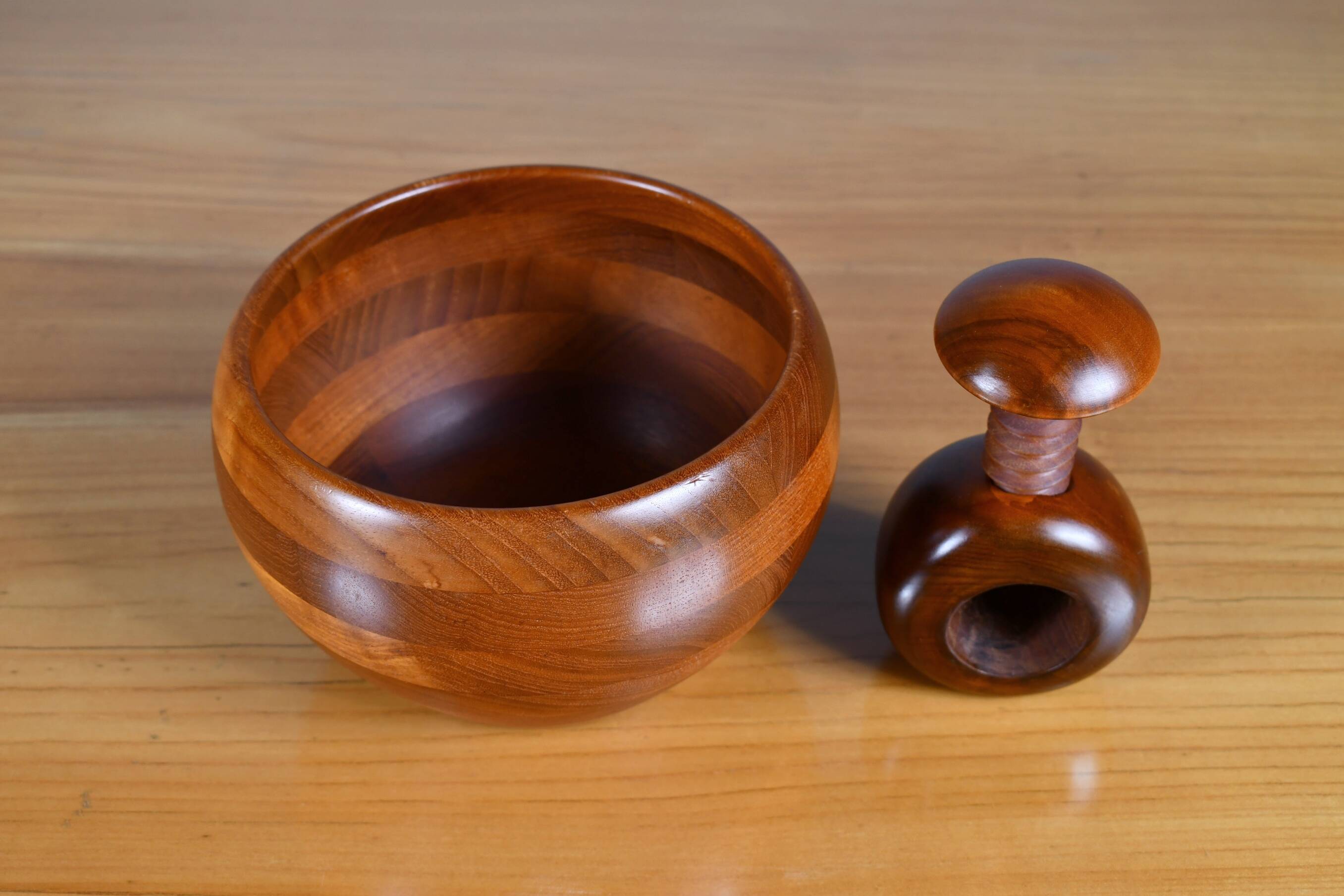 Teak Bowl by Wiggers of Denmark. 1960s