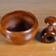 Teak Bowl by Wiggers of Denmark. 1960s