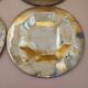 6 brass plates under plates