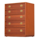 Mid-Century Drawer Chest in Teak by Henning Korch, Denmark, 1960s