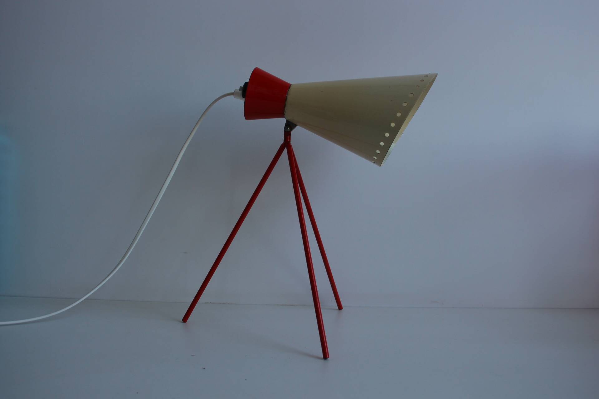 Vintage table lamp, model 1618/napako, josef hůrka, 1950's.