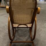 Rocking-chair Thonet 1900 cannage