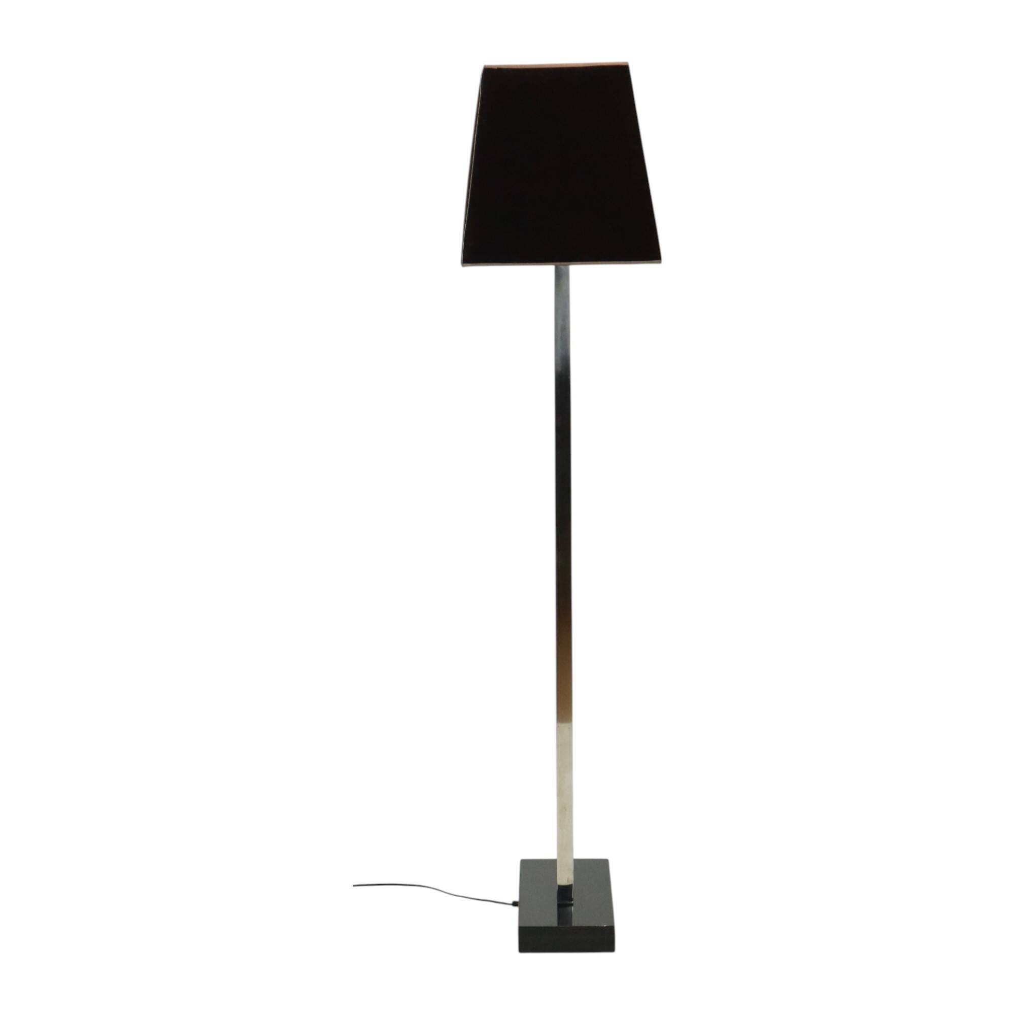 Eichholtz Arlington Design Floor Lamp Stainless Steel Granite Base 152cm