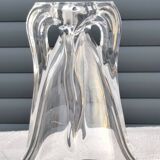 Crystal vase from the 1960s/70s, signed